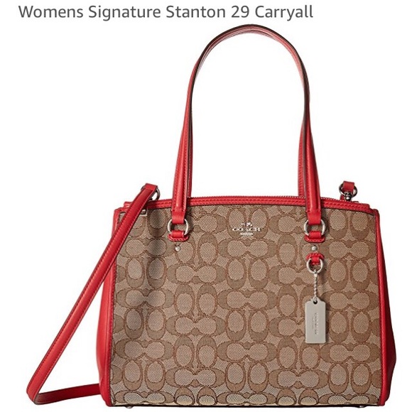 Coach Handbags - Coach Signature Stanton 29 Crossbody Carryall